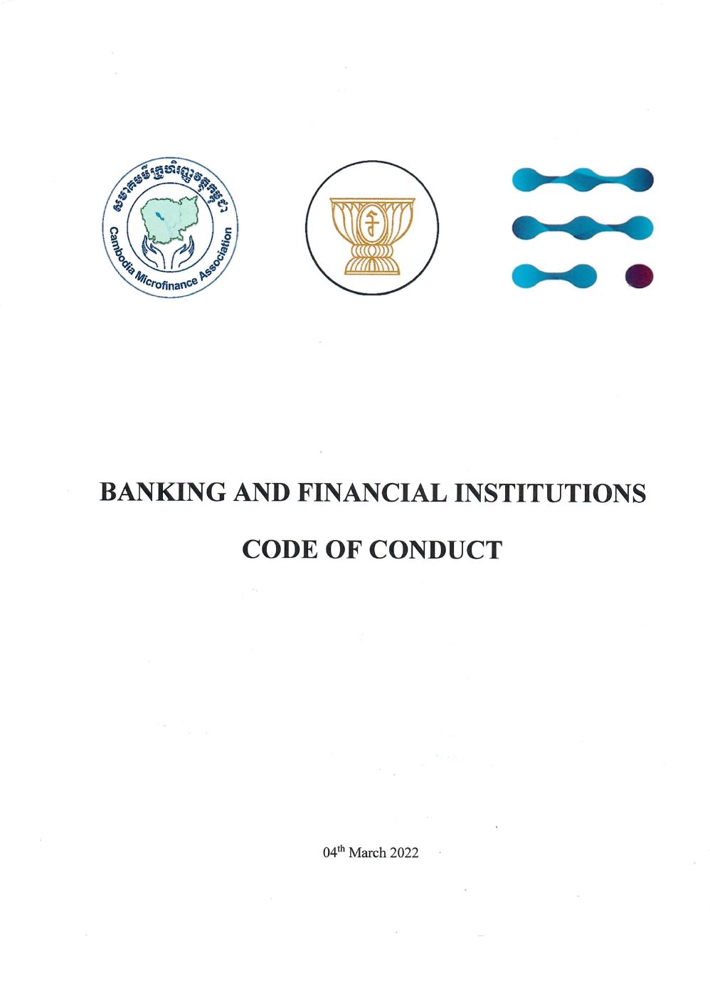 Banking and Financial Institutions Code of Conduct